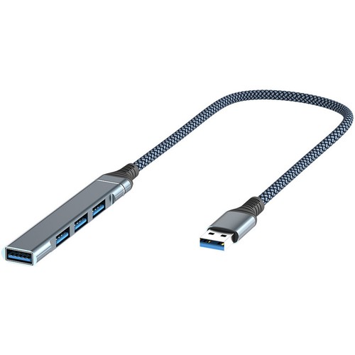 Mini hub usb alluminio - usb,