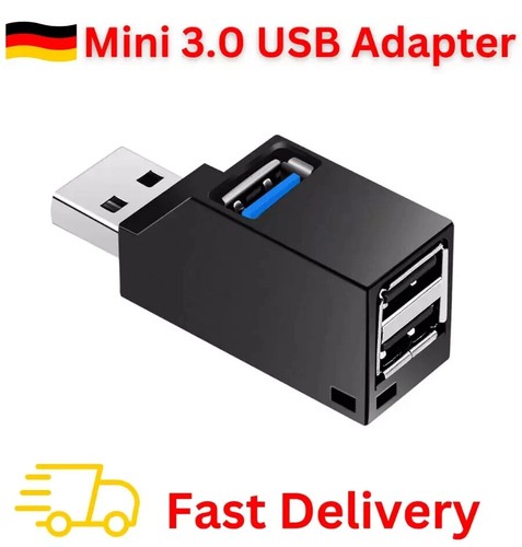 Mini usb hub 3 porte - 3.0, 2.0